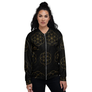 Sacred Seeds of Self-Empowerment Unisex Bomber Jacket