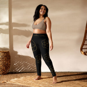 Sacred Seeds of Self-Empowerment Yoga Leggings