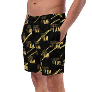 I Arrive as I AM - GodKing Swim Trunks